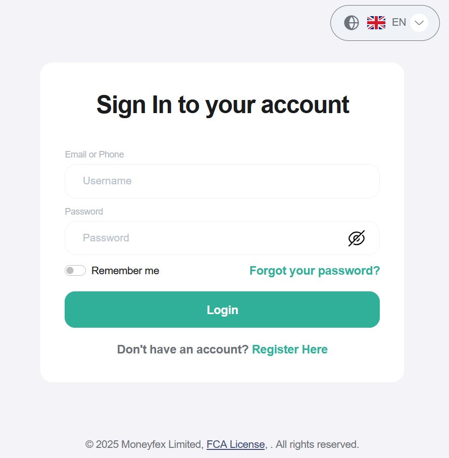 Торговая платформа компании Money Fex