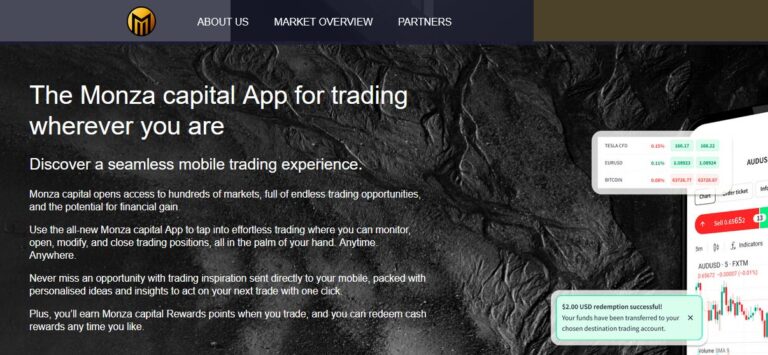Обзор брокера Monza Capital