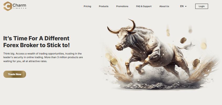 Обзор деятельности брокера Charm Finance