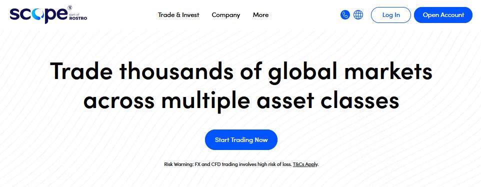 Scope Markets обзор брокера